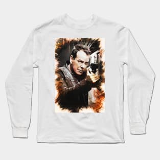 Jack Bauer Portrait Long Sleeve T-Shirt